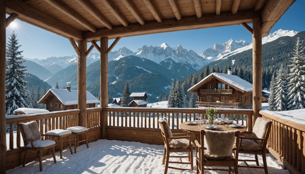 Louer un chalet à combloux : ski et panorama exceptionnel sur le mont-blanc