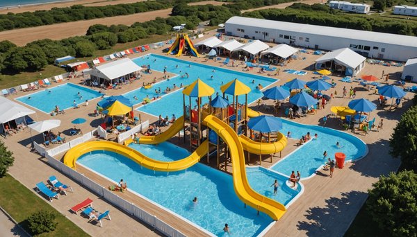 Quels sont les atouts d'un camping avec parc aquatique à la rochelle ?